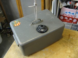 The safe hanging unaware of its fate