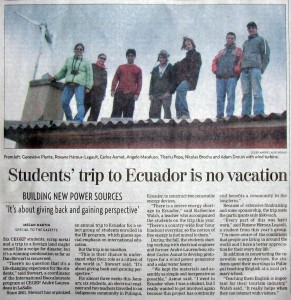 Montreal's Gazette Article