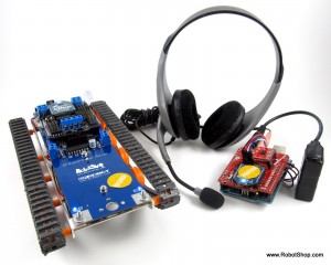 Speech-Controlled Arduino Robot