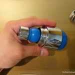 Put the balloon around the ball joint.