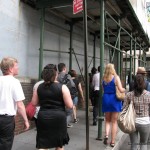 Heading to the restaurant for dinner