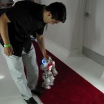 Walking the red carpet